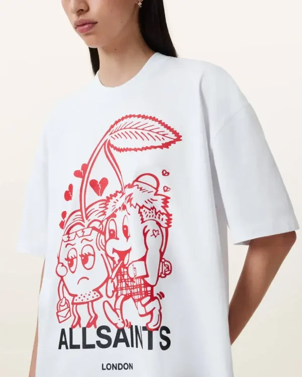2025 Hot Sale The Latest Styles Cotton Print T-shirt Fashion Casual Letter Pattern Top Summer Loose Motorcycle Women Top Tee - zinifashion 200000345 - Image 5