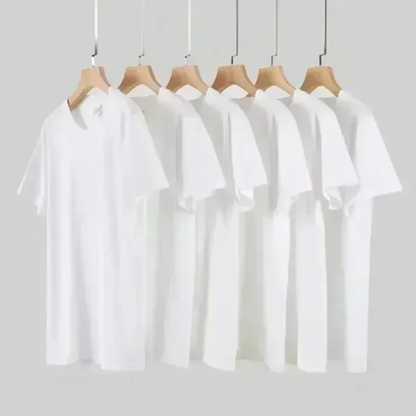 2025 D-G Women's T-Shirt Short Sleeve Cotton Tees High Quality Luxury Brand T-shirt Unisex Streetwear Y2k Clothes Summer Tops - zinifashion 201768104 - Image 5