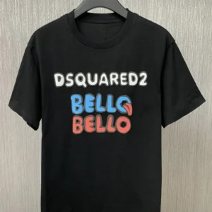 The New Summer Trend Brand Dsq Cotton Short-sleeved T-shirts for Men and Women Are Summer Clothing