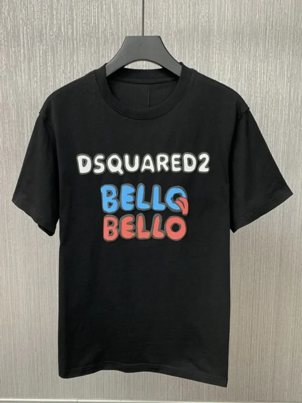 The New Summer Trend Brand Dsq Cotton Short-sleeved T-shirts for Men and Women Are Summer Clothing