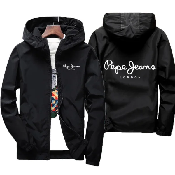 2025Men's new hiking jacket, outdoor hooded jacket, rainproof casual parka autumn outdoor sportswear, fashionable windbreaker. - Image 6