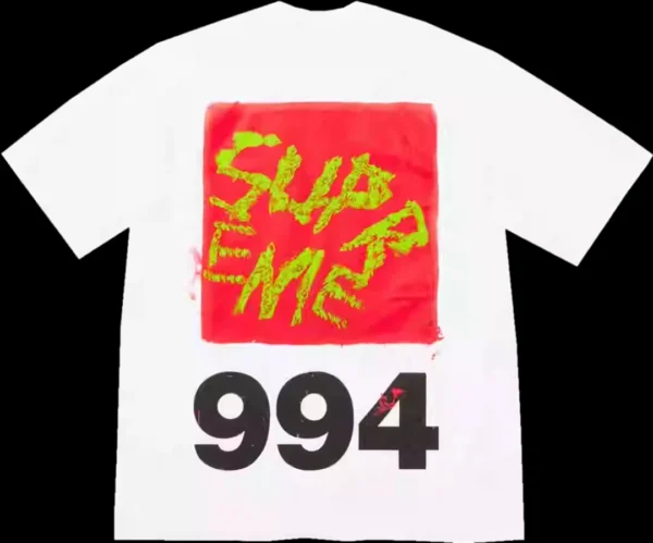 New Graffiti 1994 LOGO Printed Graphic T-shirt Men's Clothing Breathable Men's and Women's Short Sleeve Motorcycle T-shirt - zinifashion 201355758 - Image 2