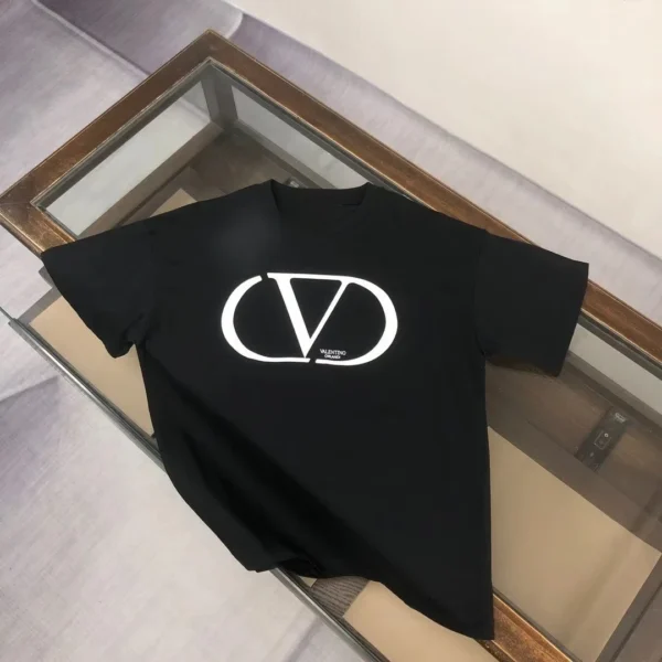 2025 new summe Luxury Brand T-shirt Pure Cotton Flat Printing Large Size Round Neck Short-sleeved Men's and Women's Top T-shirt - zinifashion 18 - Image 3