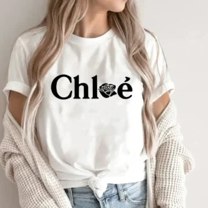 High Quality T-shirt 2025 Summer Luxury Alphabet Print T-shirt Fashion Graphic Women's Top Street Women's Shirt women clothing