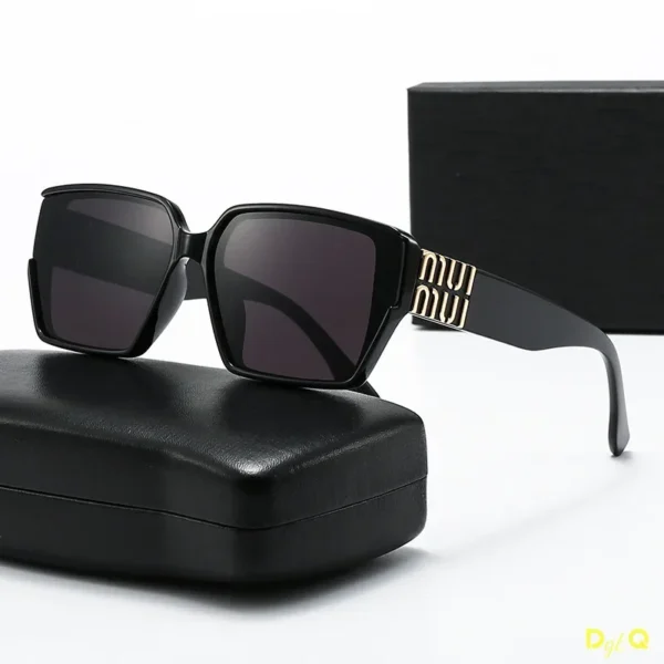 DGTQ New Luxury Glamour Sunglasses For Men And Women Stylish Classic Brand Glasses Unisex Designer Square Shades Jewelry Mask . - Image 2