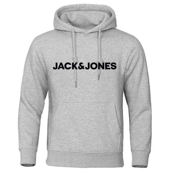 20245 Men's Casual Sportswear Hooded Sweatshirt Comfortable Printed Design. - Image 2