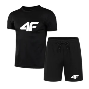 Summer Popular Men's T-shirt+shorts Suit Men Sports Suit Printing Casual Fashion Short-sleeved T-shirt Set Men Joggers Suit Set .
