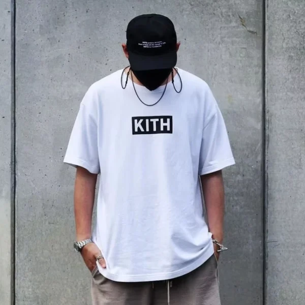 2025 K Summer Trend Light Luxury Sports Short Sleeve Men's and Women's T-shirts Cotton Crewneck Printed T-shirt Breathable Tops .