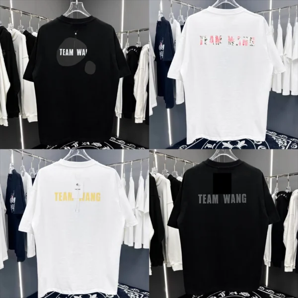 2025 Exclusive Quality Series New Wang Jiaer Same Bubble Pick Classic Male and Female Couples Short Sleeves T Shirt .