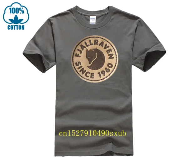Men Printing Short Sleeve Tshirt trend Fjall Men Printing Short Sleeve Tshirt Raven T-Shirt - Men'S Unisex Size S-4XL - Image 4