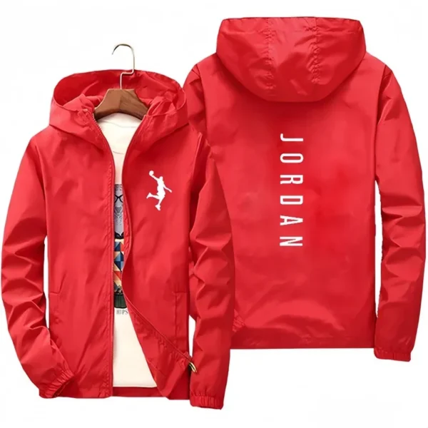 Men's casual hooded jacket 2025 spring and autumn new windproof waterproof outdoor fishing zipper jacket fashion men's clothing - zinifashion 200000343 - Image 4