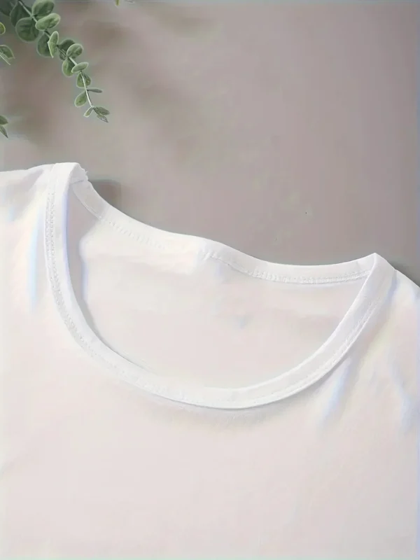 High Quality T-shirt 2025 Summer Luxury Alphabet Print T-shirt Fashion Graphic Women's Top Street Women's Shirt women clothing - Image 5