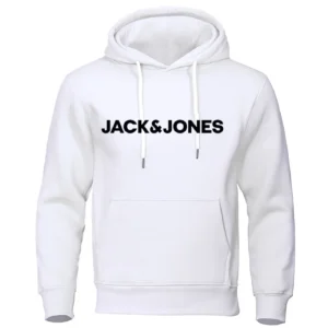 20245 Men's Casual Sportswear Hooded Sweatshirt Comfortable Printed Design.