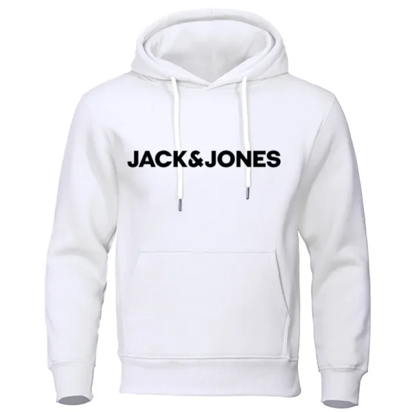 20245 Men's Casual Sportswear Hooded Sweatshirt Comfortable Printed Design.