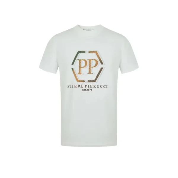 The Latest Fashion Brand Printed Cotton Short Sleeve T-shirt Neutral Style Street Casual Men's and Women's Top T-shirt - zinifashion 18
