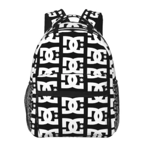 DC Shoe Co Backpacks Boys Girls Bookbag Children School Bags Cartoon Laptop Rucksack Shoulder Bag Large Capacity - zinifashion 1524