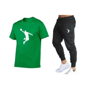 2025Hot-Selling Summer T-Shirt Pants Set Casual Brand Fitness Jogger Pants T Shirts Hip hop Fashicon Men'sTracksuit - AliExpress 200000343 - Color : 21 - Size : XXXL
