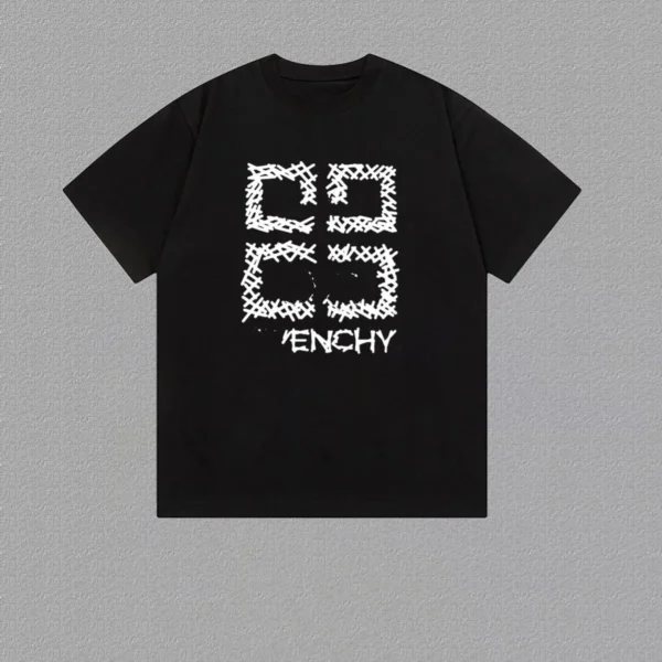 2025 Summer New Fashion Luxury Brand Y2K Top Simple Style Pure Cotton Printing Casual Large Size T-shirt Men'sandwomen's T-shirt - zinifashion 18 - Image 2