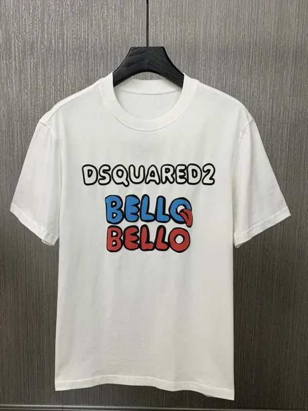 The New Summer Trend Brand Dsq Cotton Short-sleeved T-shirts for Men and Women Are Summer Clothing - Image 2