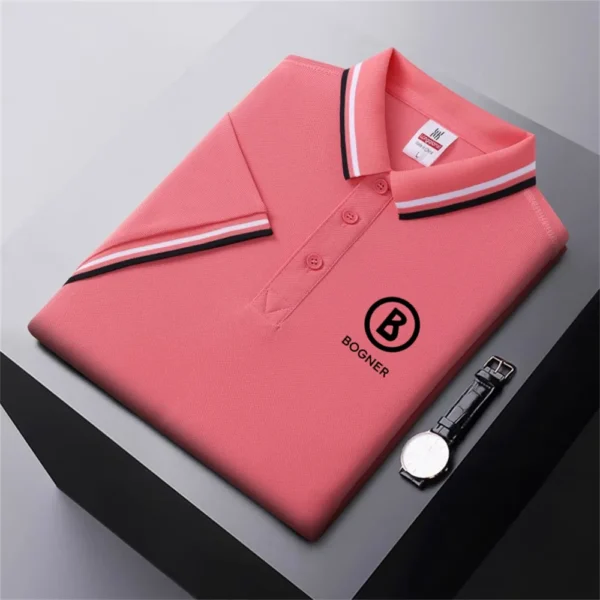 High quality men's summer quick-drying breathable POLO shirts outdoor sports men's tops business casual fashion men's streetwear - Image 3