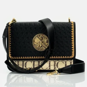 CH Solid Design Shoulder Bag Dark Letter Embossed Ladies Party Bag Exquisite Luxury Brand Fashion Design Handbag Classic