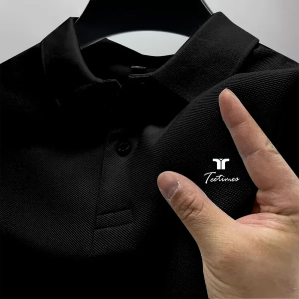 2024Summer New Fashionable Printed Short Sleeve High end Brand Men's Polo Shirt Business Casual Loose Breathable Men's WearS-3XL - zinifashion 201768104 - Image 4
