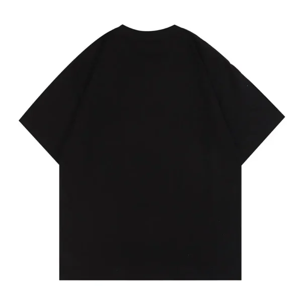 American Trendy Brand KITH Letter Summer Printing Casual Cotton Loose Short-sleeved Round Neck Double Yarn Men's Women's T-shirt - zinifashion - Image 2