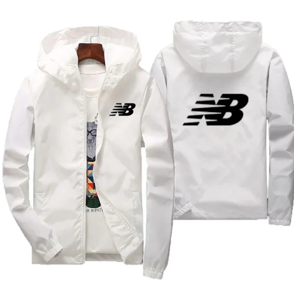 2025 new sports jacket with casual and trendy fabric, comfortable, lightweight, cool, hat wearing, zipper cycling wear - zinifashion 200000343 - Image 4