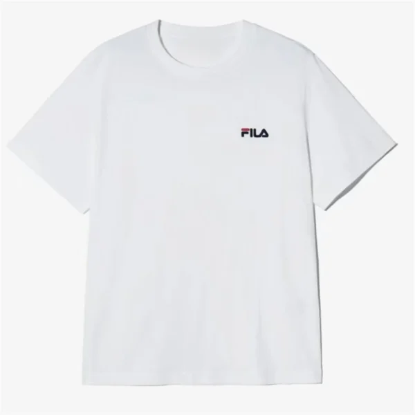 F--ila 2025 Spring New Sports and Leisure Round Neck Short Sleeve T-shirt with Small Label Korean Version Printing - zinifashion 1501 - Image 2