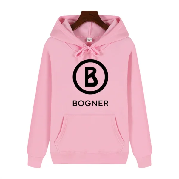 Autumn and winter comfortable soft plus fleece simple letter printed men's high quality casual fashion warm street hoodie . - Image 6
