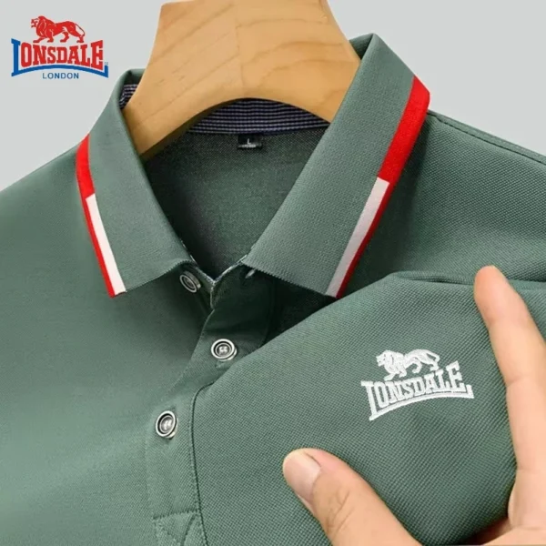 New Summer Brand Embroidered Polo Shirt for Men's High Quality Fashion Casual Comfortable and Breathable Short Sleeved T-shirt - zinifashion 200000343 - Image 4