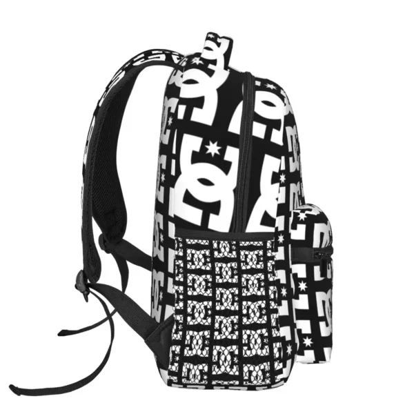 DC Shoe Co Backpacks Boys Girls Bookbag Children School Bags Cartoon Laptop Rucksack Shoulder Bag Large Capacity - zinifashion 1524 - Image 3