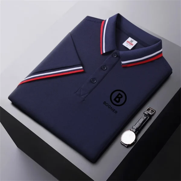 High quality men's summer quick-drying breathable POLO shirts outdoor sports men's tops business casual fashion men's streetwear - Image 4
