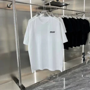 Summer Latest Luxury Brand Y2K Top T-shirt Pure Cotton Flat Print Large Size Short-sleeved Casual Men's and Women's T-shirt - zinifashion 18
