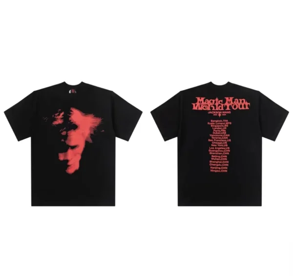 2025 Exclusive Quality Series New Wang Jiaer Same Bubble Pick Classic Male and Female Couples Short Sleeves T Shirt . - Image 6