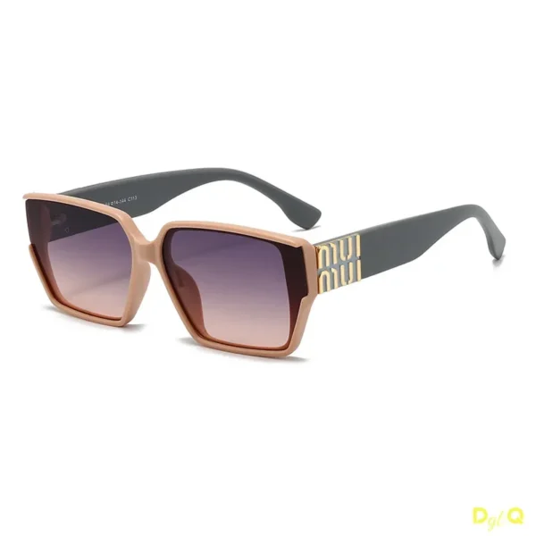 DGTQ New Luxury Glamour Sunglasses For Men And Women Stylish Classic Brand Glasses Unisex Designer Square Shades Jewelry Mask . - Image 6