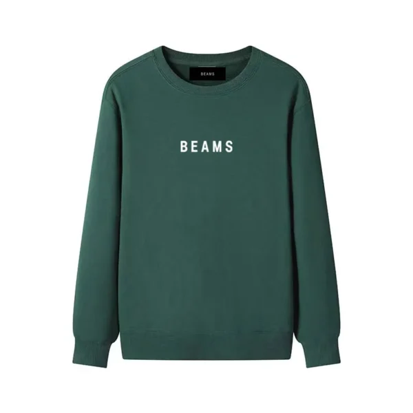 2025 spring hot selling Japanese brand cotton men's and women's O-collar sweatshirts high quality hoodie letter printing. - Image 5