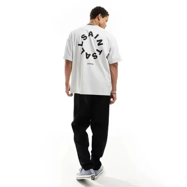 2025 pure cotton luxury brand printed T-shirt men's and women's summer loose T-shirt top short sleeve large new product hot sale - zinifashion 18 - Image 3