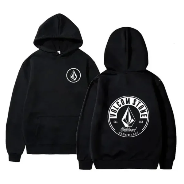 Hoody Volcom Stone Double-sided Casual Graphic Sports Tops Breathable Streetwear Women Clothing 2025 Fashion Hoodie - zinifashion 200000345 - Image 4