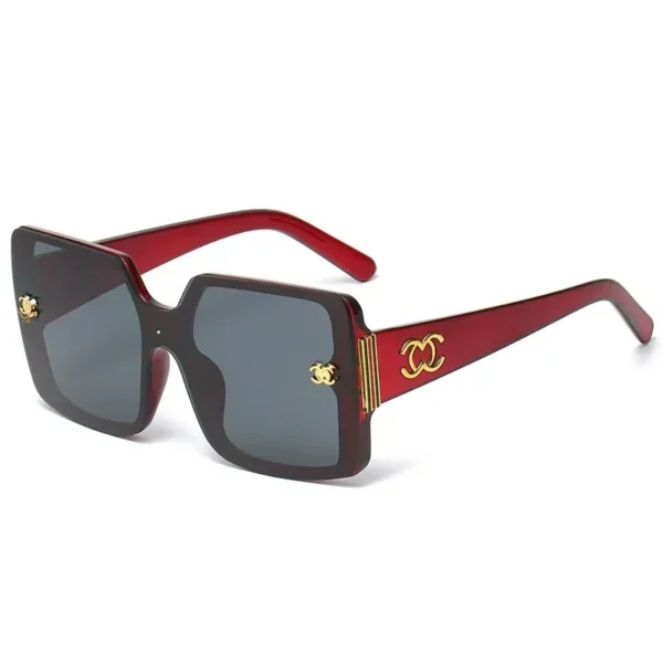New Fashion Square Sunglasses For Woman 2025 Vintage Metal Frame Polygonal Sun Glasses Women Luxury Designer Shades Eyewear - zinifashion 201355758 - Image 5
