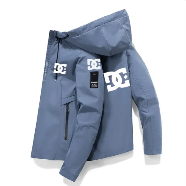 2025 Autumn/Winter DC Men's S Clothing Outdoor Fishing Waterproof Jacket Sweatshirt Hoodie Windbreaker SportWear Clothes Outwear . - Image 5
