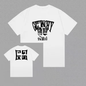 Summer Latest Fashion Luxury Brand Pure Cotton Printing Y2K Top Casual Sports Large Size Crew Neck Men's and Women's Top T-shirt - zinifashion 18