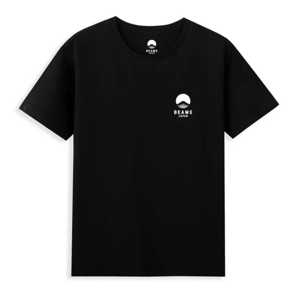2025 Fuji Mountain Embroider Small Logo Japanese and Korean Style Cotton Loose Couple T-shirt Good Quality Short Sleeve - Image 6