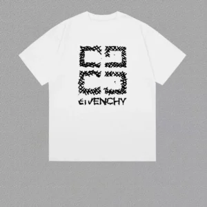 2025 Summer New Fashion Luxury Brand Y2K Top Simple Style Pure Cotton Printing Casual Large Size T-shirt Men'sandwomen's T-shirt - zinifashion 18
