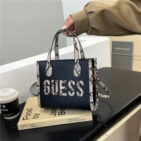 Chic Minimalist Messenger Bag for Women Vintage Leather Crossbody Handbag Luxury Tote Designer Purse Elegant Large Capacity - Image 6