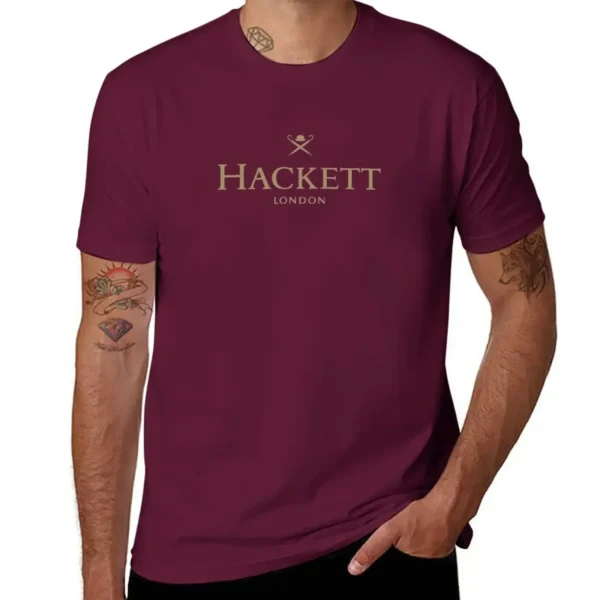 cute tops customs design your own oversized mens t shirts Hacket Limited T-Shirt Informal Hot Sale Round Collarharajuku Crewneck . - Image 2
