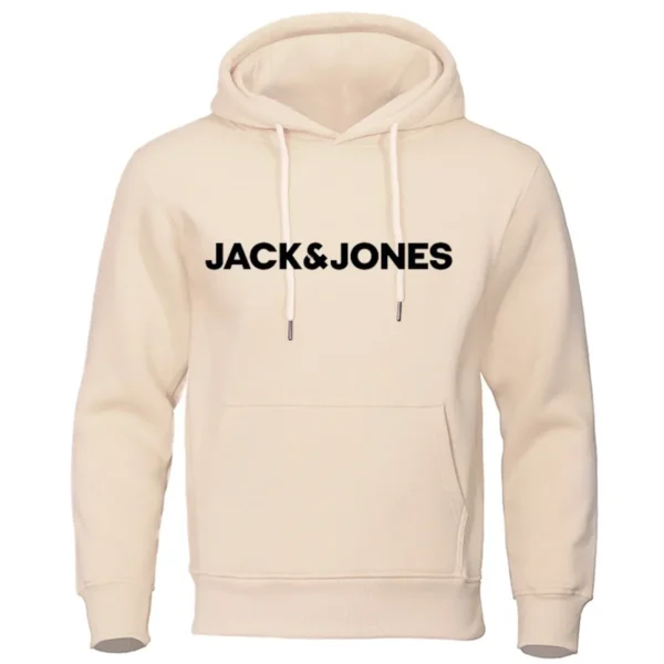 20245 Men's Casual Sportswear Hooded Sweatshirt Comfortable Printed Design. - Image 3
