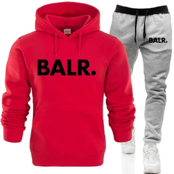 2024New Autumn Winter Hoodies+Pants Two Piece Set Printing Men Womens Hoodies Tracksuits Jogger Pants thick Warm Clothes Men - zinifashion 200000343 - Image 4