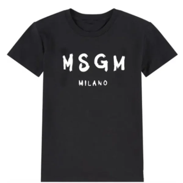 Korea Loose and Simple Letter Printing Crew Neck Cotton Short-sleeved T-shirt Women's 2025 Summer New Top Half-sleeved - zinifashion 200000345 - Image 2