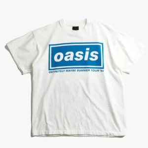 2025 Summer Oasis Band Rock T-shirt Retro Punk Print T-shirt Loose Breathable Casual Short Sleeve T-shirt Camisetas Surf Hombre - zinifashion
